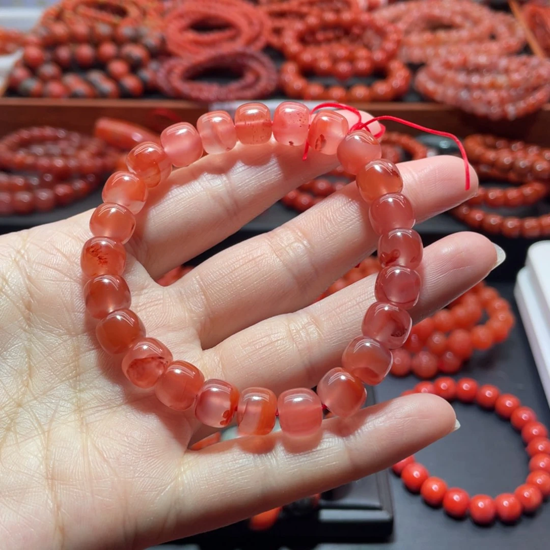 南红玛瑙未镶嵌手链P****s