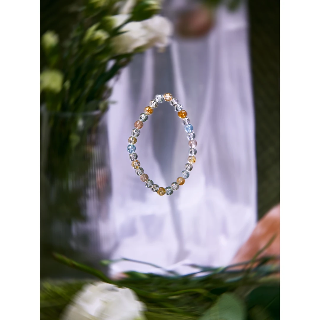 「托帕」木卫二原创手串多样性发其一水晶手串