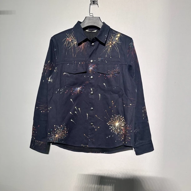 99新 Valentino/华伦天奴 星空烟火牛仔外套夹克价/50码/价12300