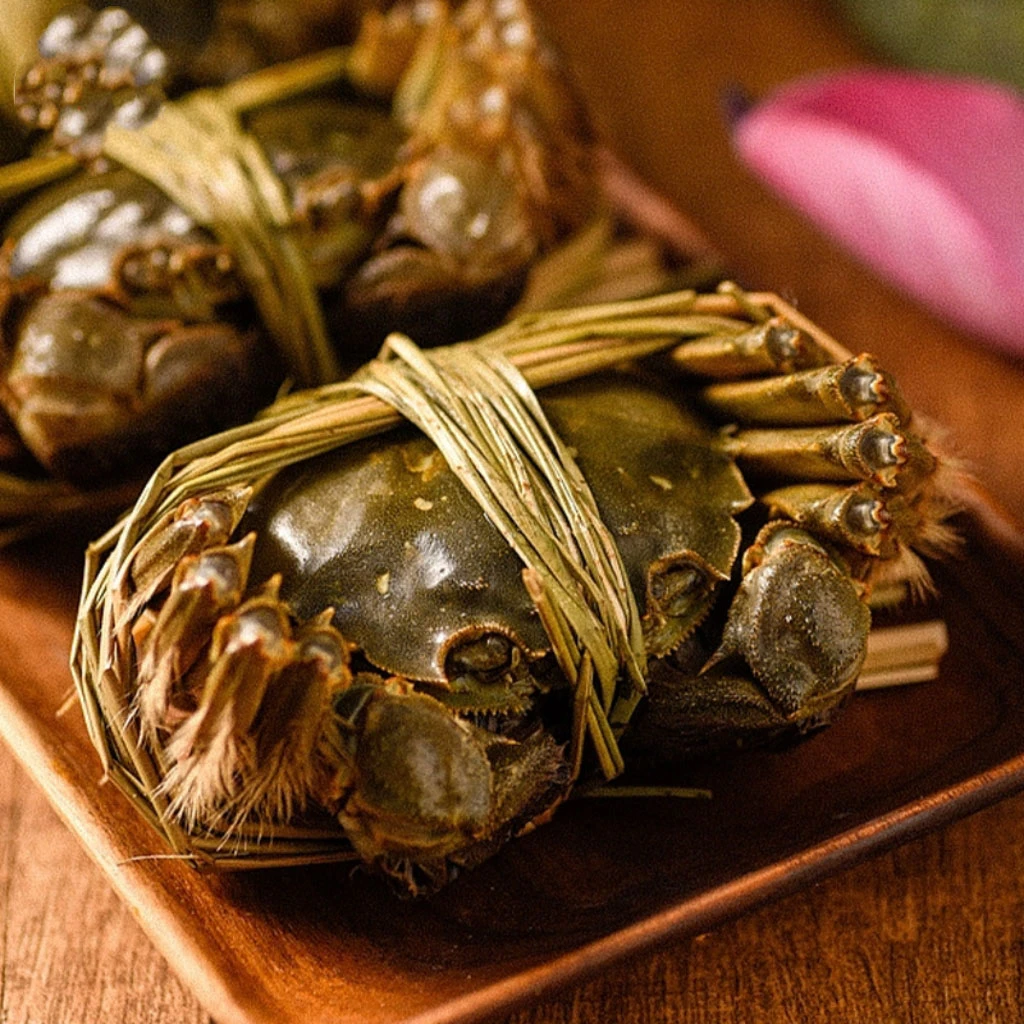 【苏州金标活蟹】公3.5~3.2两+母2.3~2.0两 礼盒装8+2到手5对10只