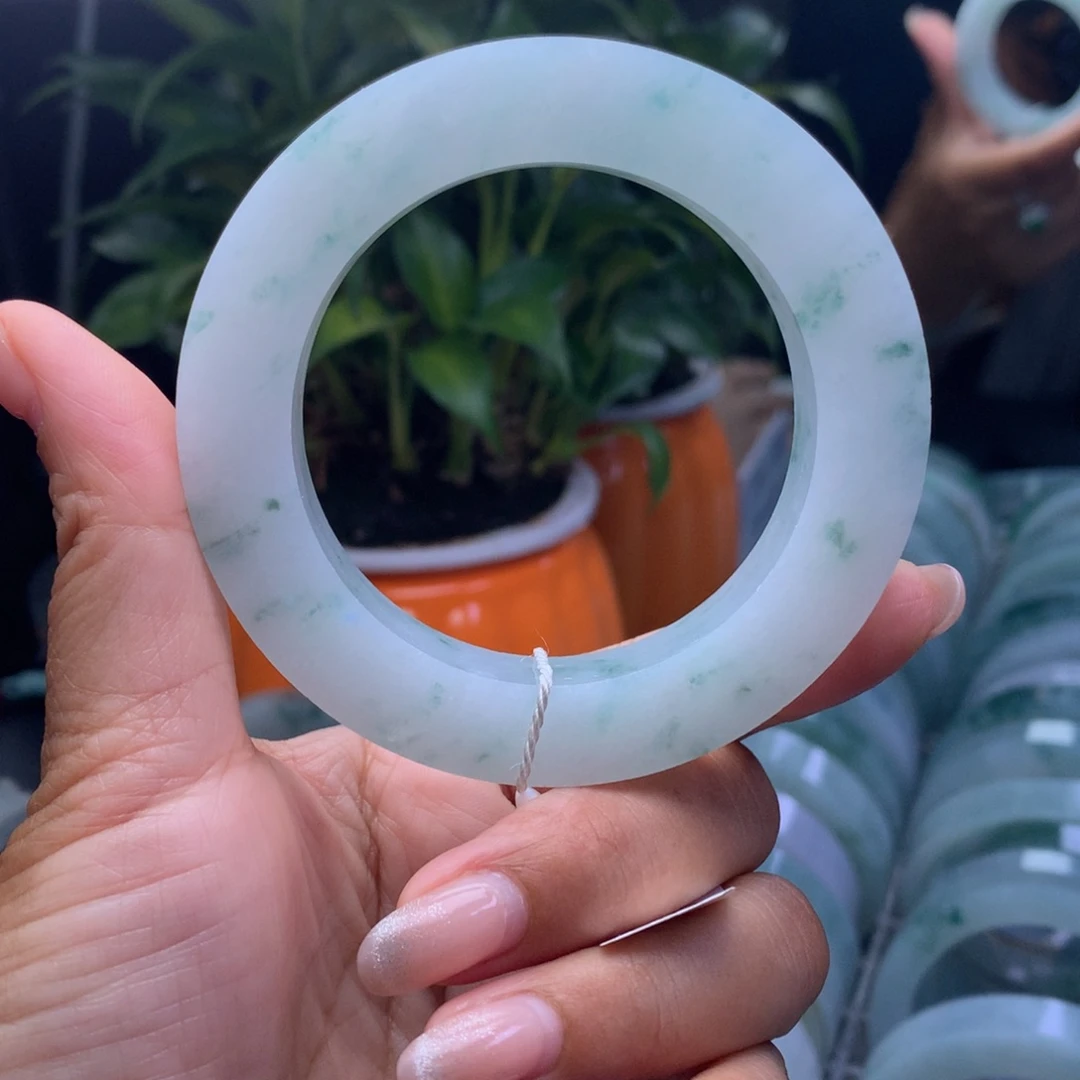 定制翡翠未镶嵌57-59圆条