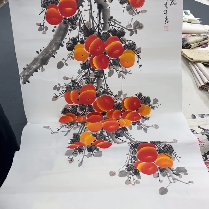 国画绘画手绘作品