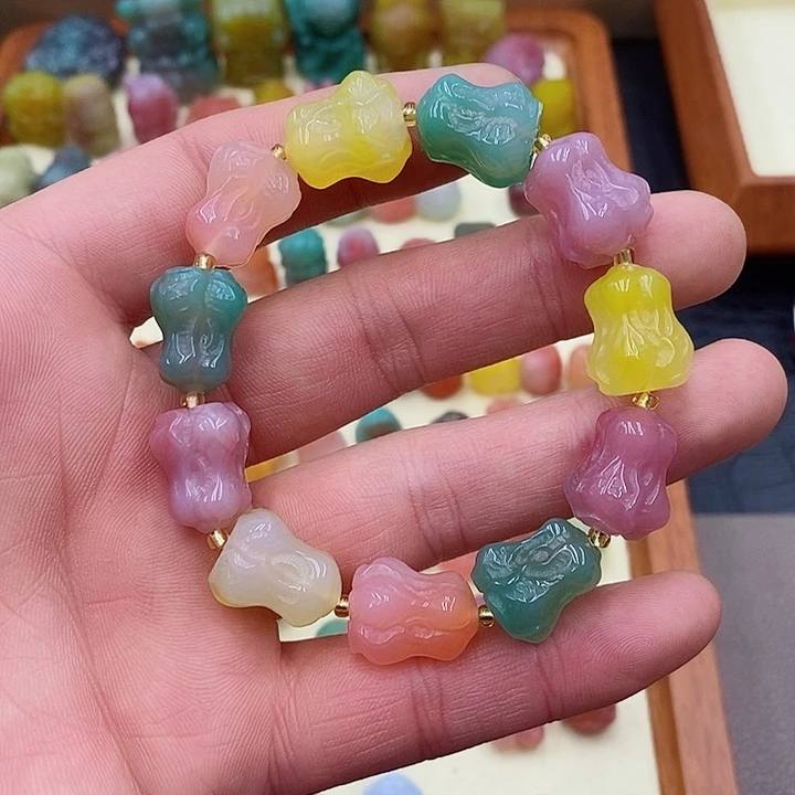 玛瑙未镶嵌手饰手串012