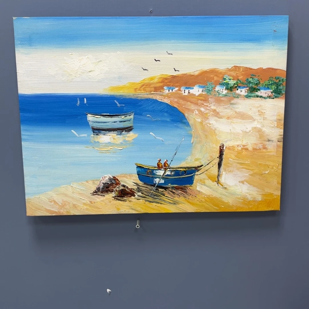 手工手绘精品油画内框尺寸30+40尺寸