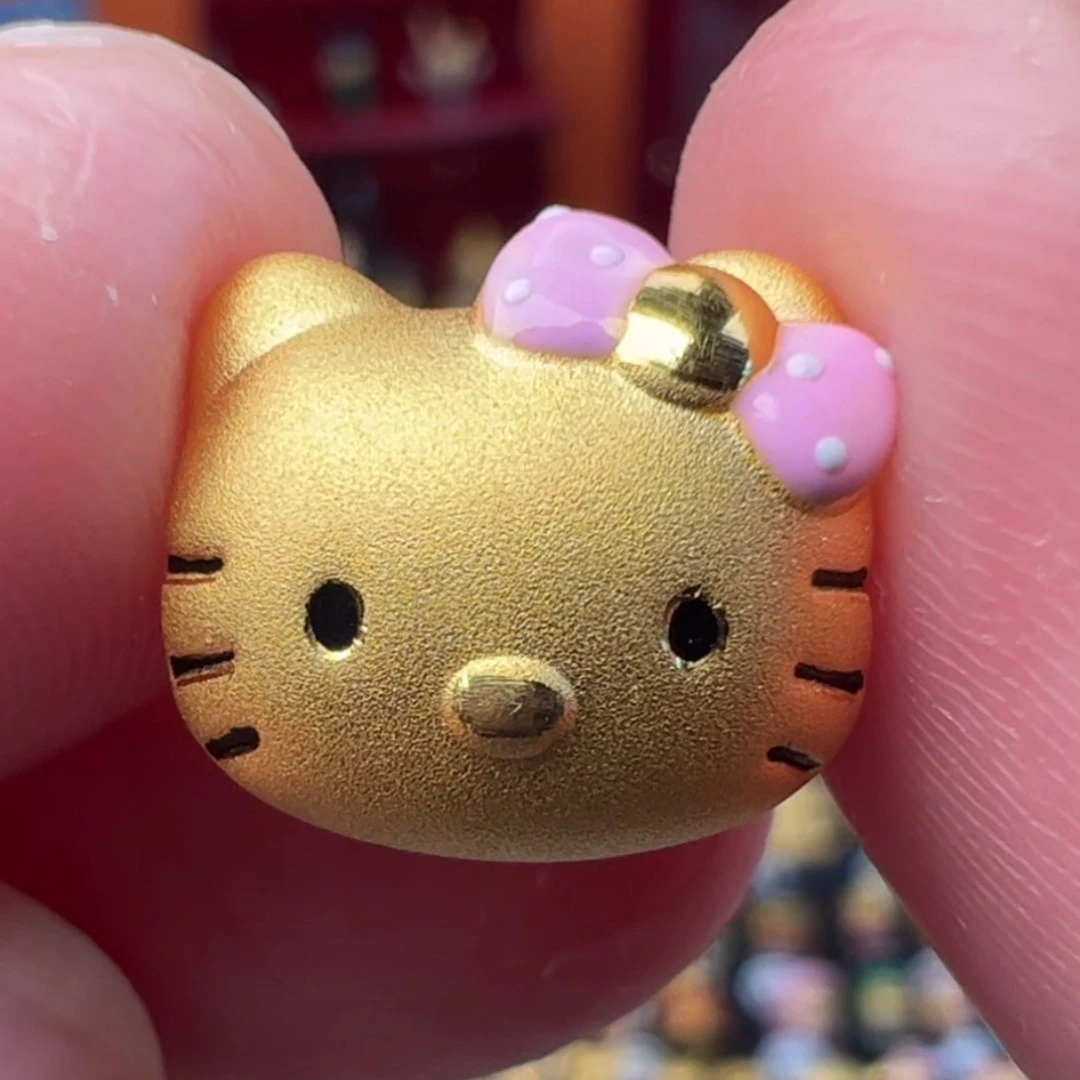 足金999黄金hello kitty系列 KT猫头