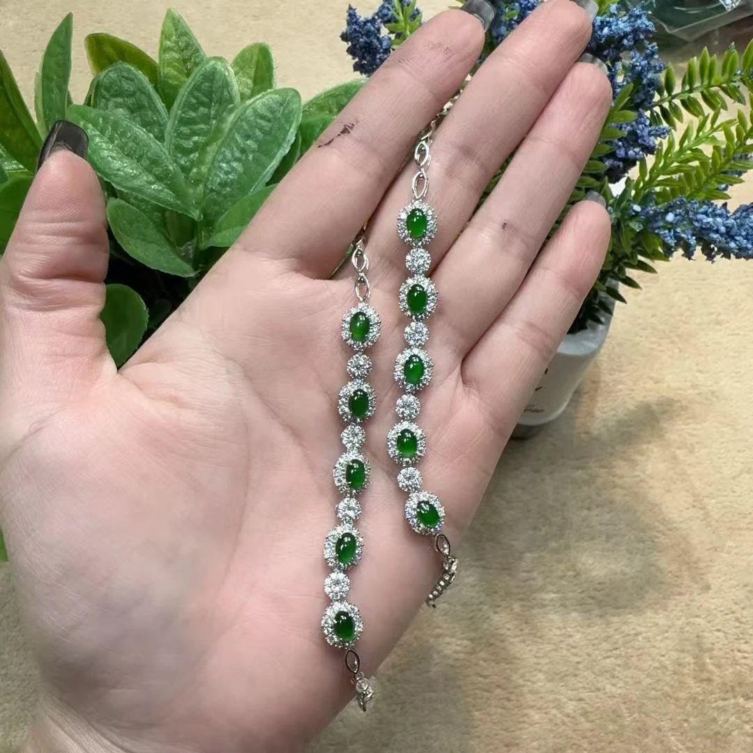 2502250078 YZZ 翡翠手链001（多样性发其一）