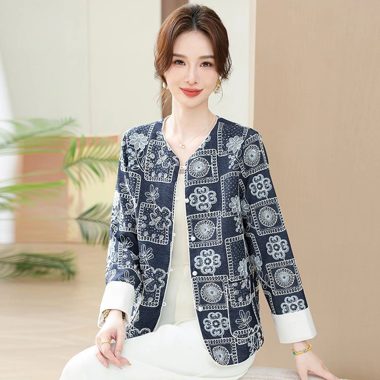 休闲宽松春秋爆款小香风洋气春装时尚新款女装潮流百搭外套650