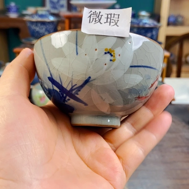 瓷片手工制作工艺精湛等特点