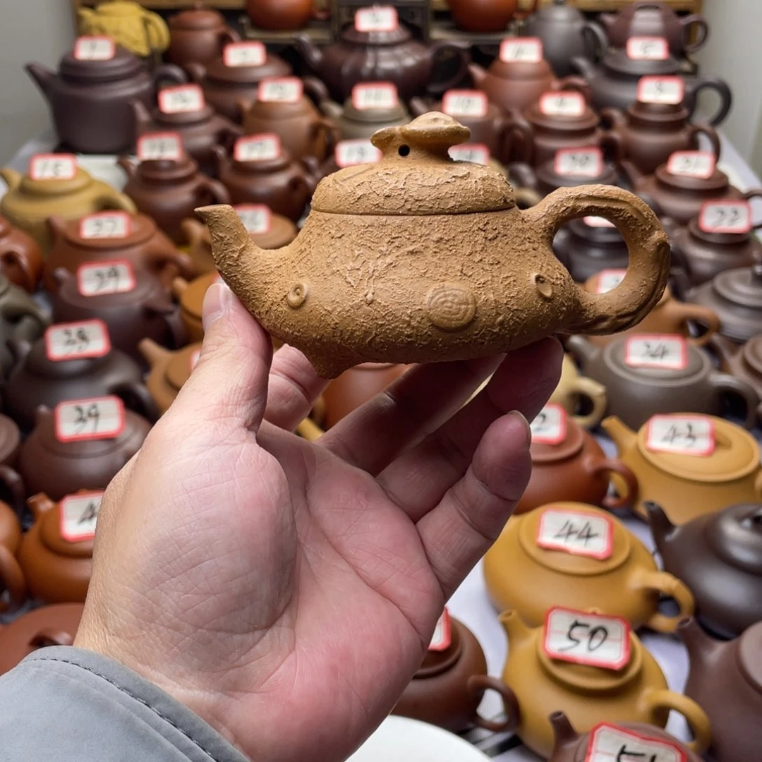 茶壶紫砂宜兴紫砂半手工
