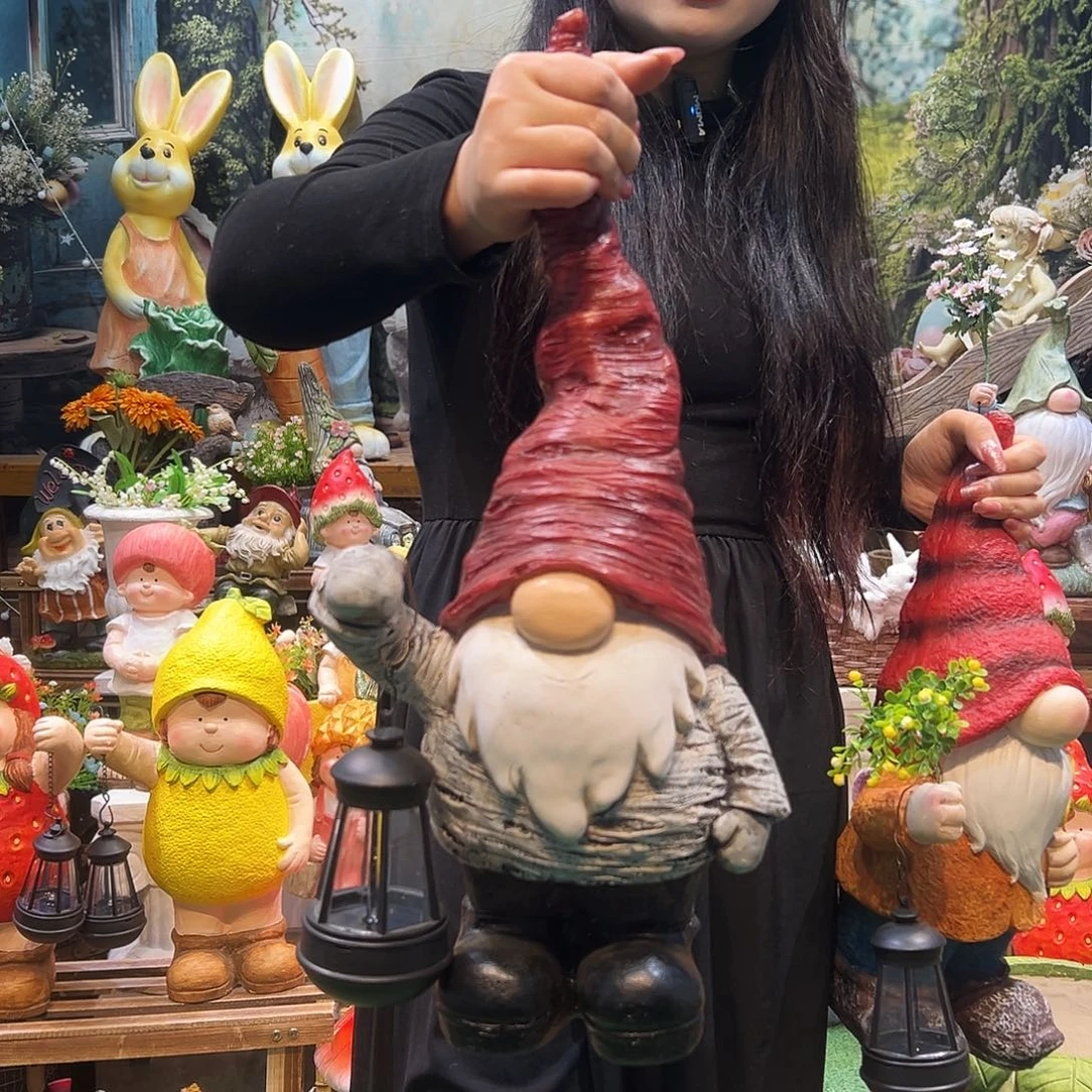 花园摆件红红火火