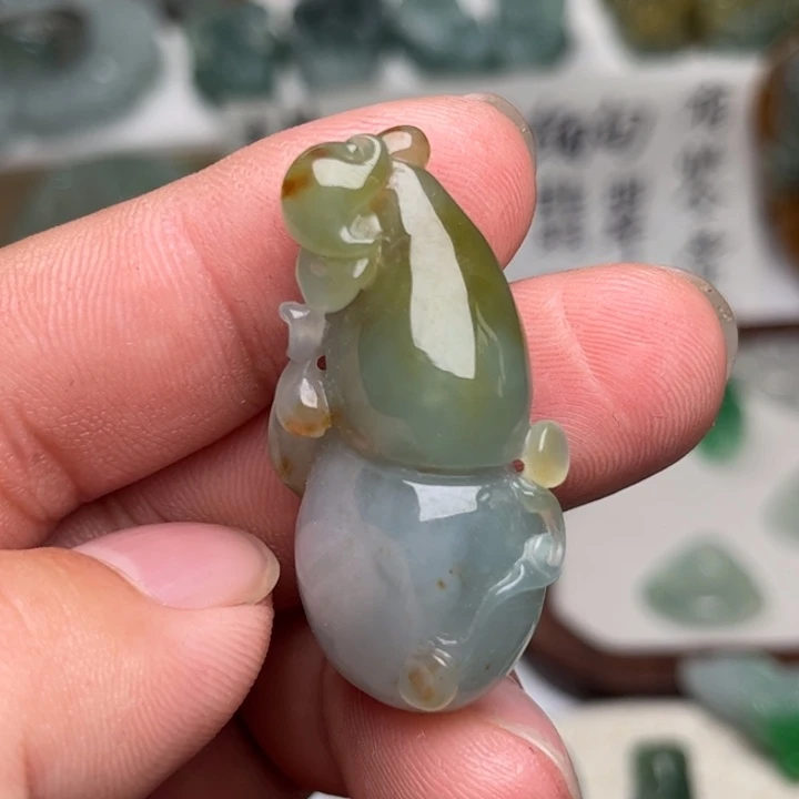 颈饰未镶嵌翡翠葫芦