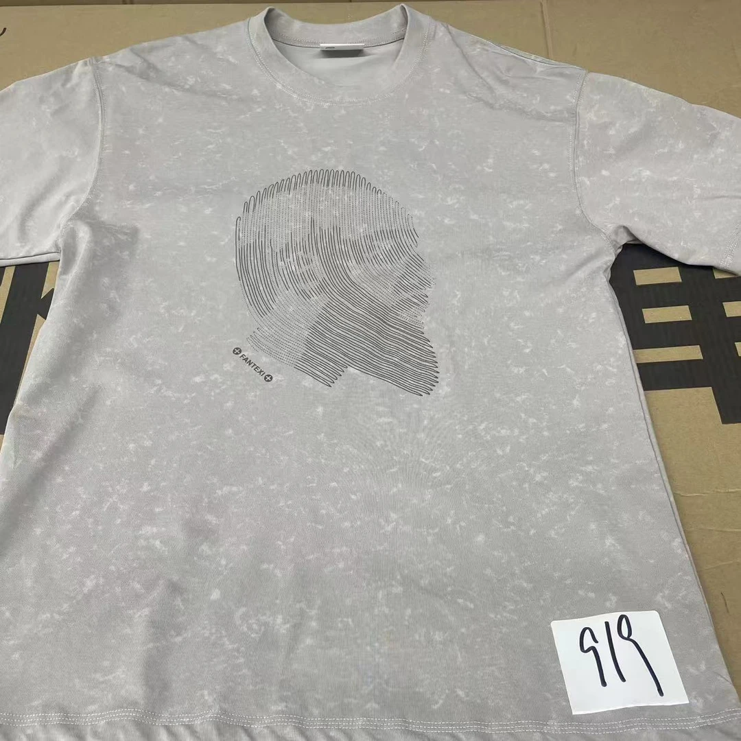 【粉丝断码】春夏款长袖时尚休闲宽松短袖919