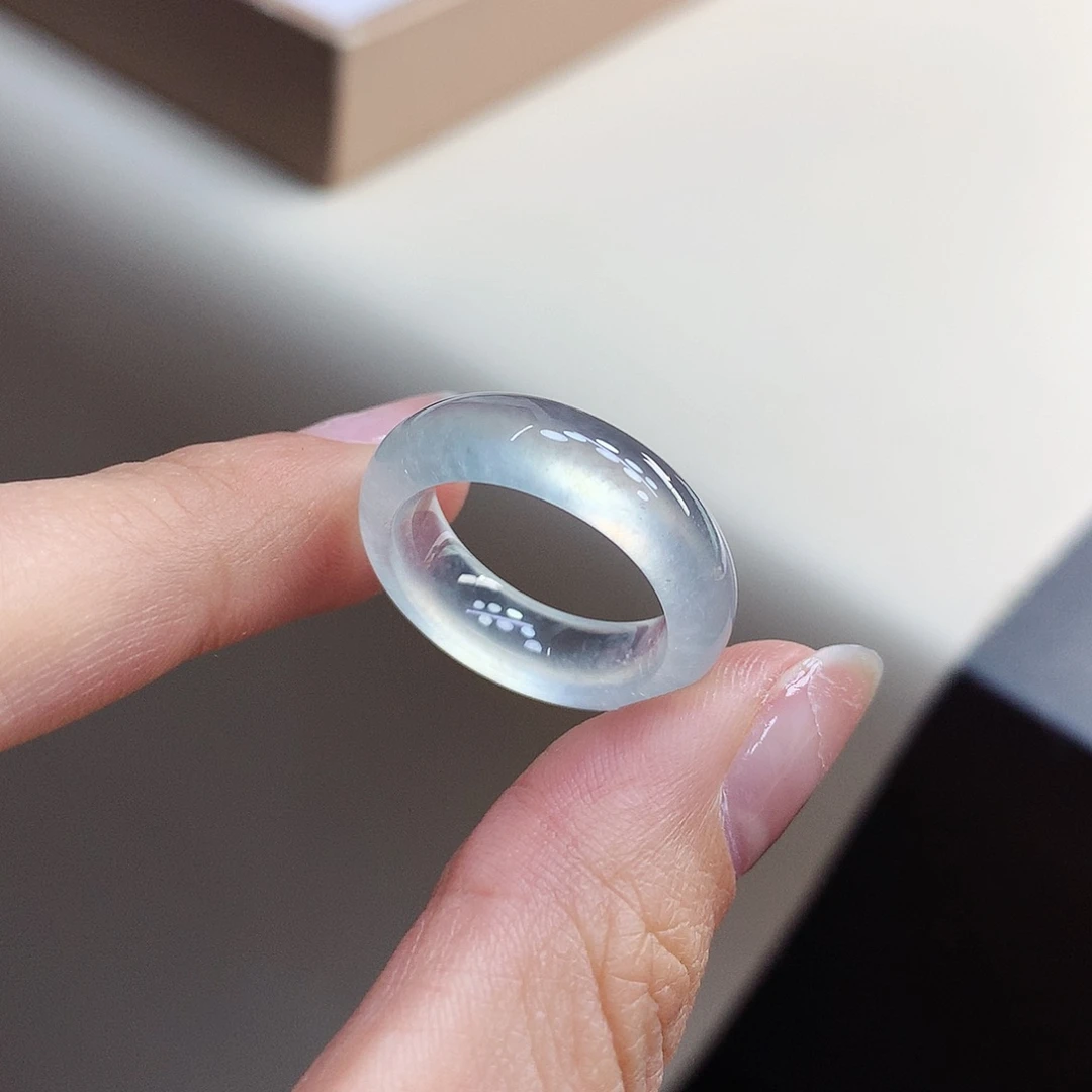 翡翠戒指未镶嵌13-14号