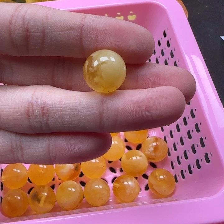 蜜蜡未镶嵌珠宝奇石天然20