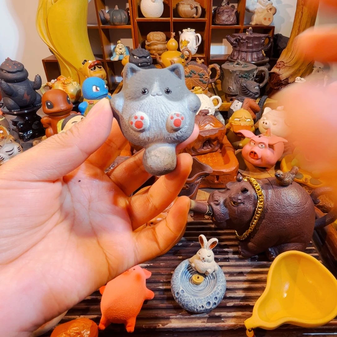 茶壶紫砂纯手工制作过程就是