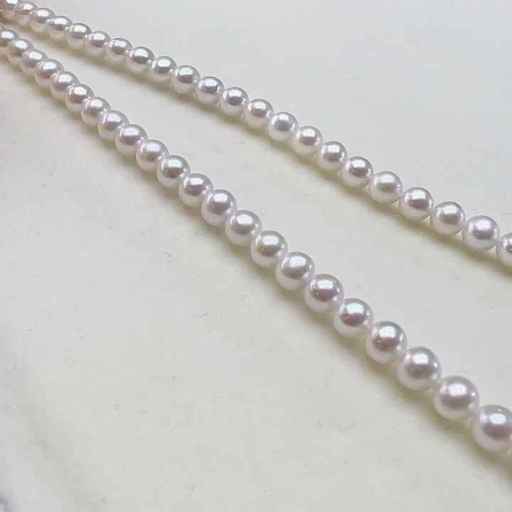 淡水珍珠银S925镶嵌颈饰➕5.6