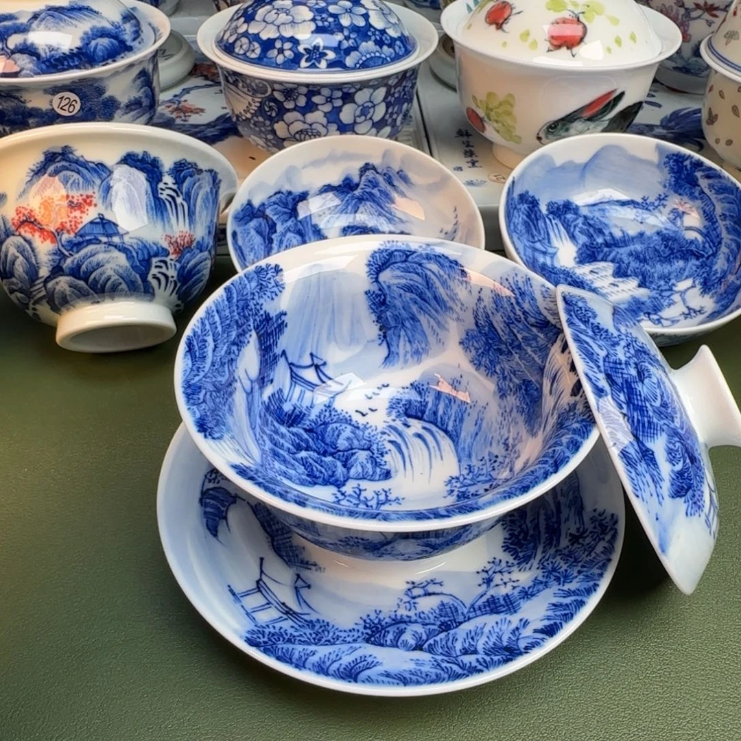 纯手工纯手绘茶具251