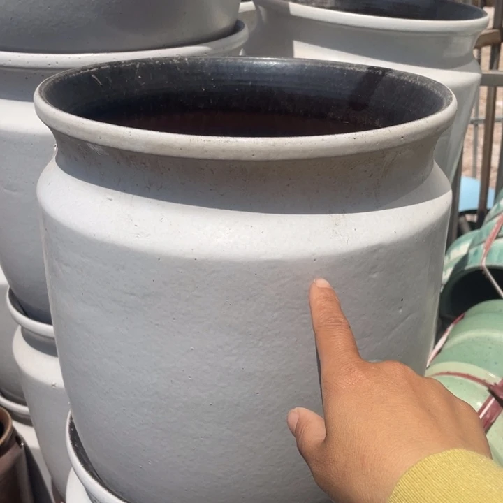 紫砂花盆35×30瑕……