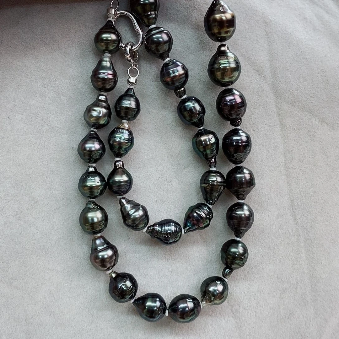 项链未镶嵌海水珍珠8-10