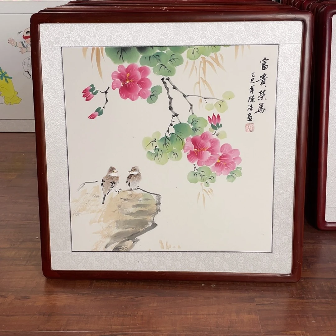 国画带框尺寸63*63厘米