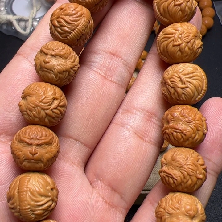 猴头核桃手串啦啦啦