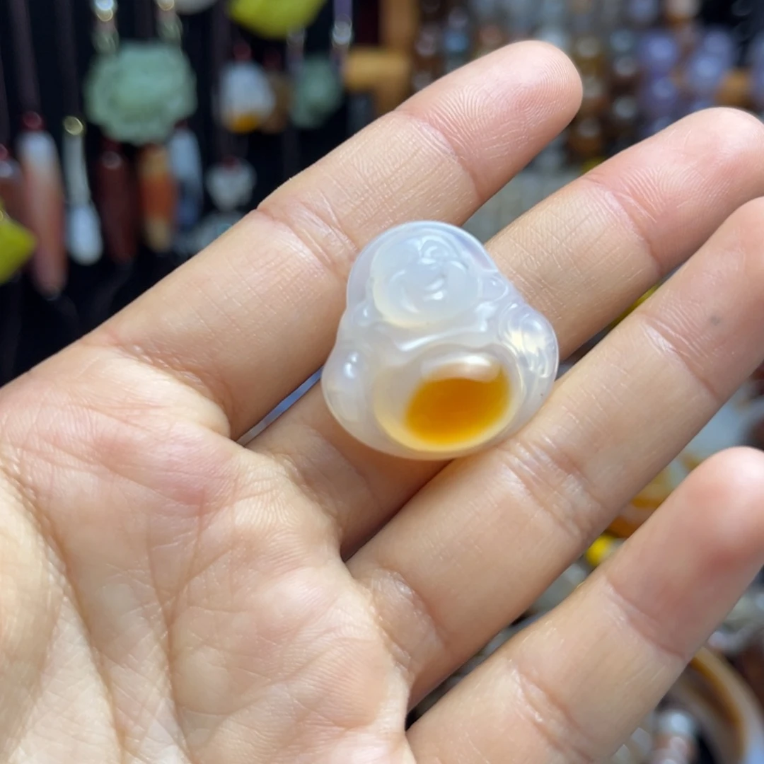 玛瑙/玉髓未镶嵌吊坠(不含链)
