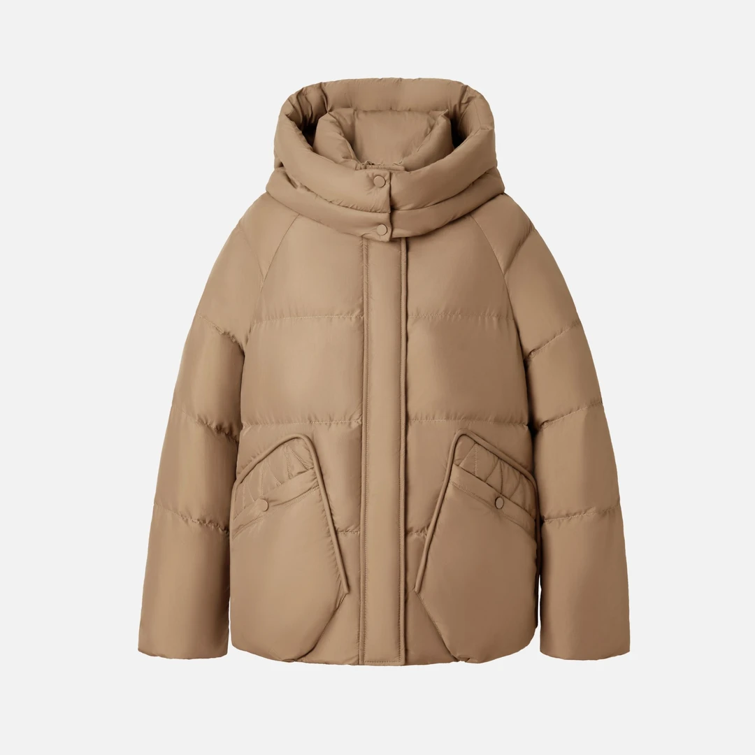 TFK 女士短款时尚保暖羽绒服86751