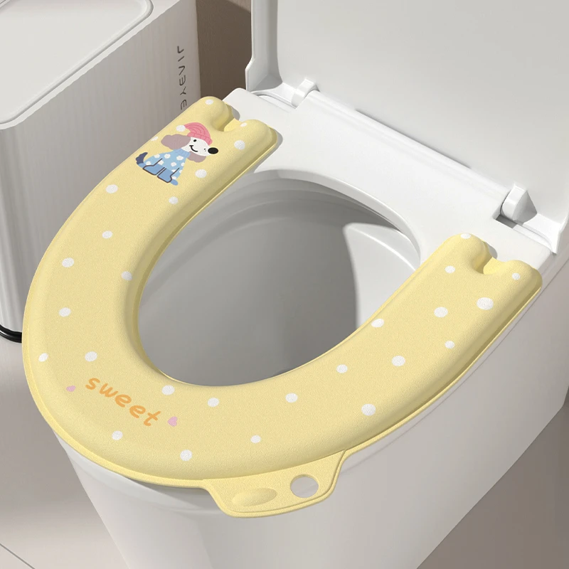 马桶坐垫EVA四季通用家用2025新款粘贴式防水免洗坐便器套座圈垫