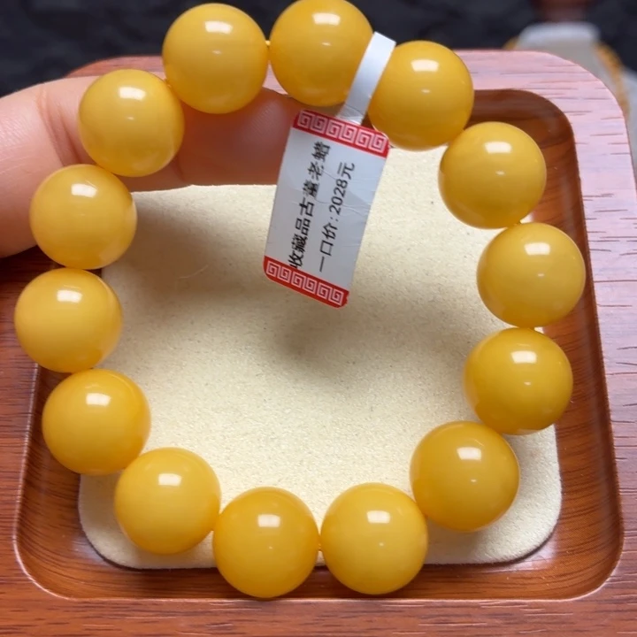 蜜蜡未镶嵌手链手串