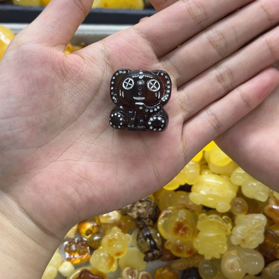 未镶嵌琥珀裸石天然琥珀