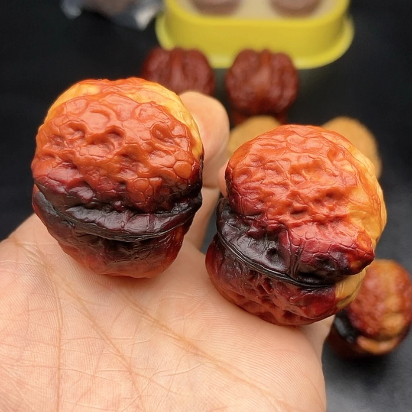 【闪购商品】把件文玩核桃40尺方尊妖蟾