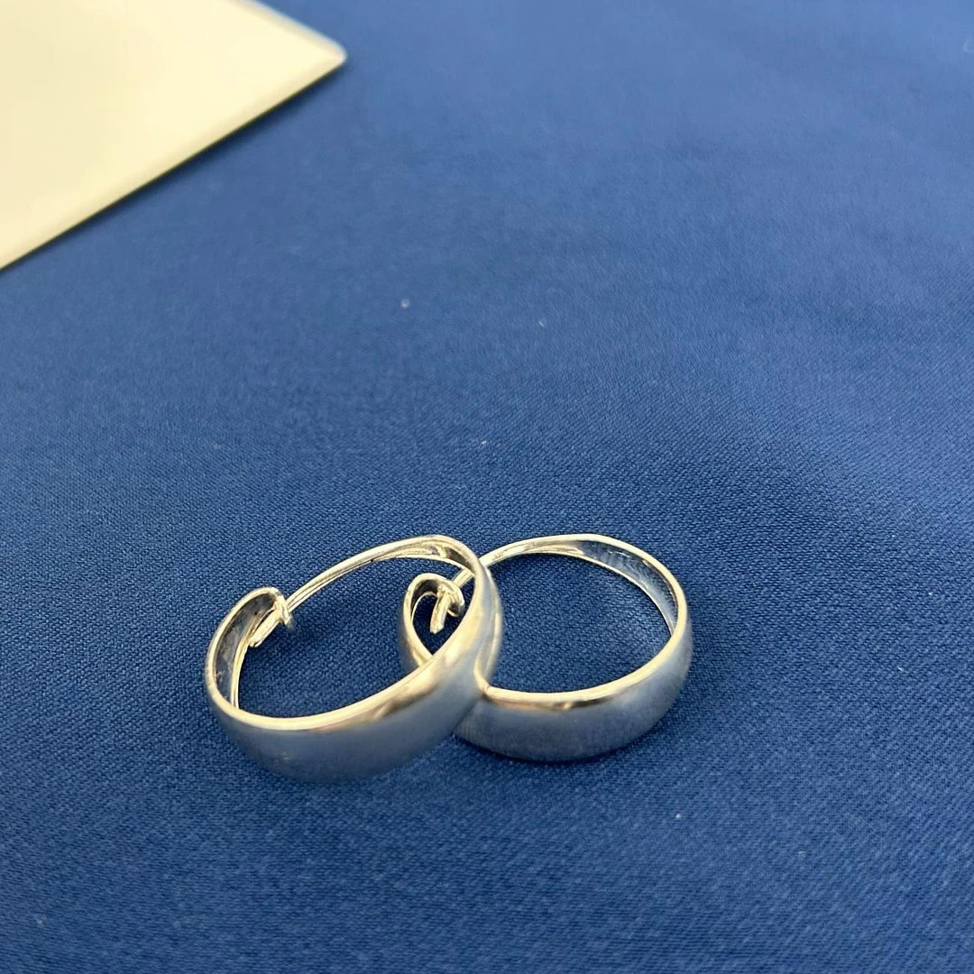 足银耳饰 爱敏首饰纯银S990耳环175182