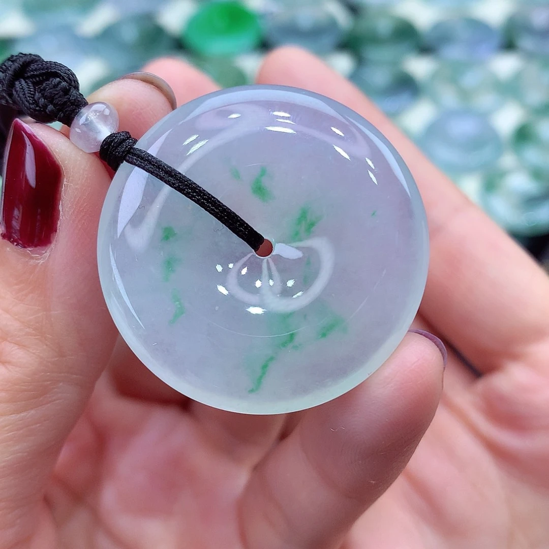 颈饰未镶嵌翡翠编号76-尺寸33/6.3