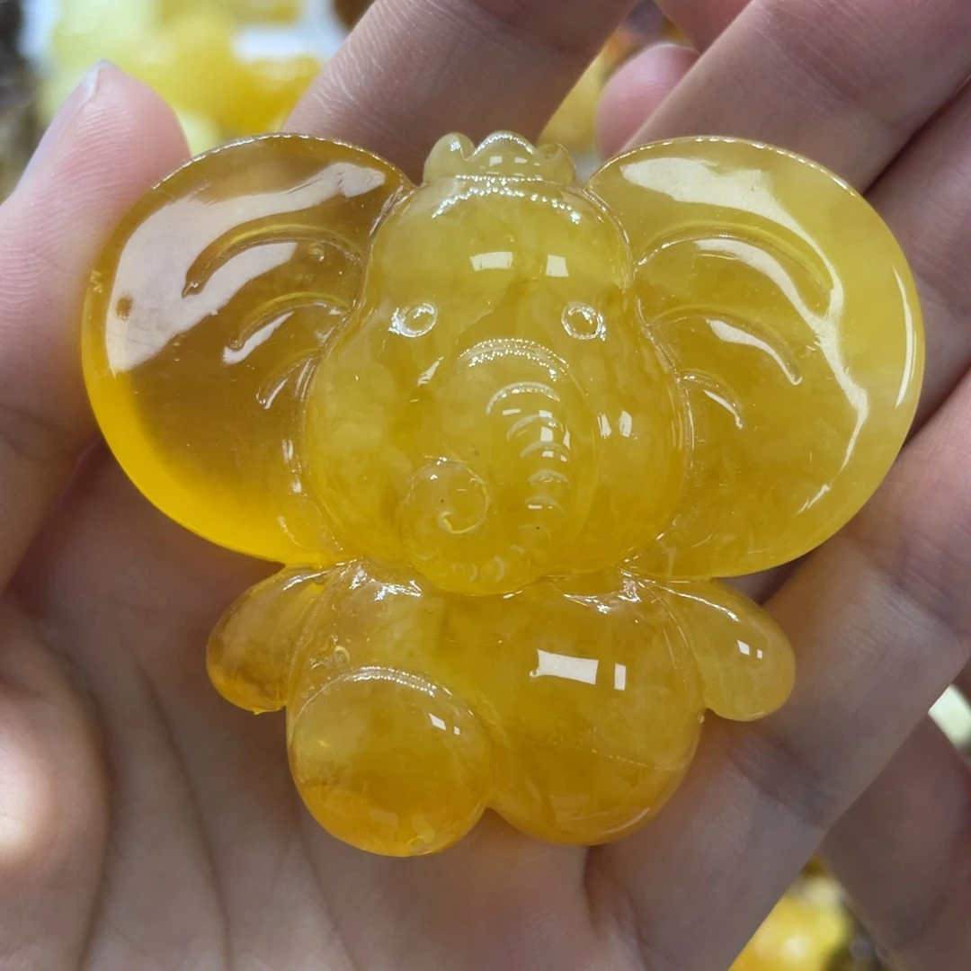 未镶嵌琥珀裸石天然琥珀