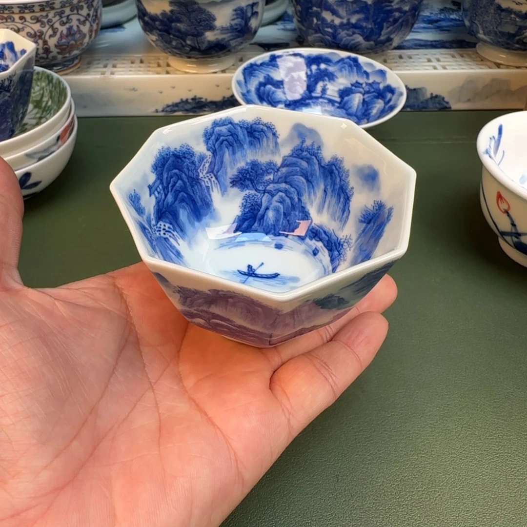 纯手工纯手绘茶具石头63