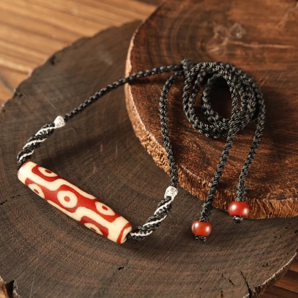 壹加小羊/红肉折线九y锁骨链