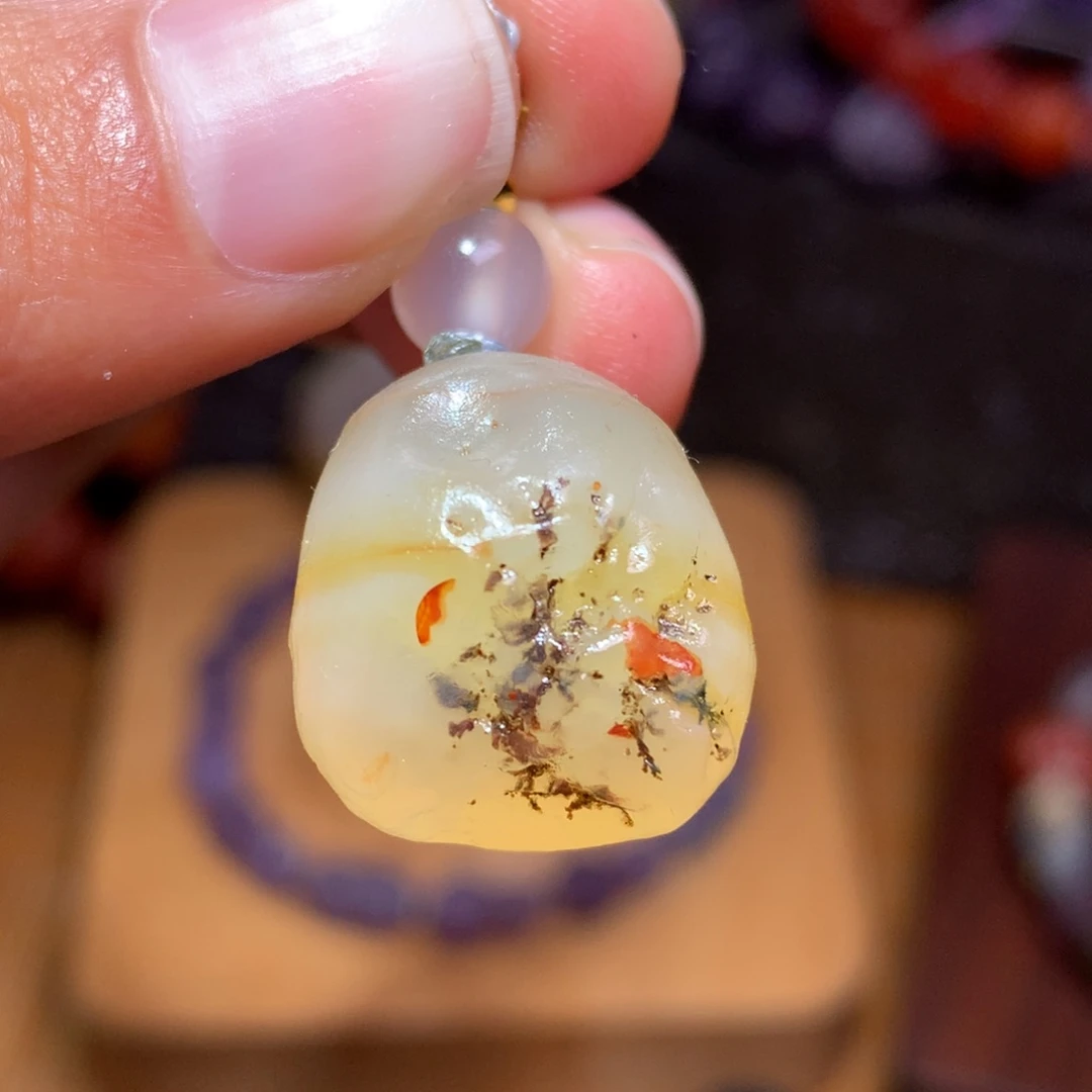 未镶嵌玛瑙/玉髓珠宝半成品