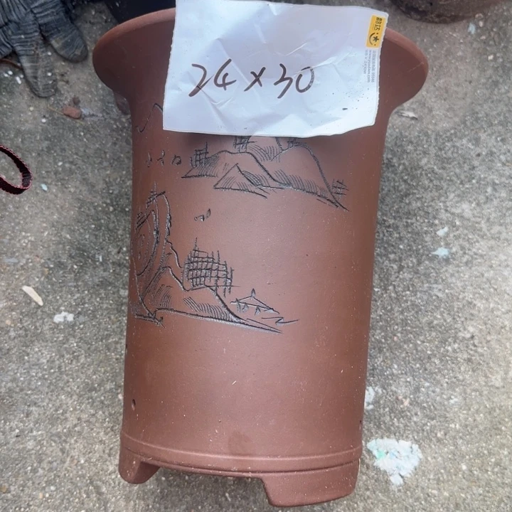 紫砂花盆特价清仓