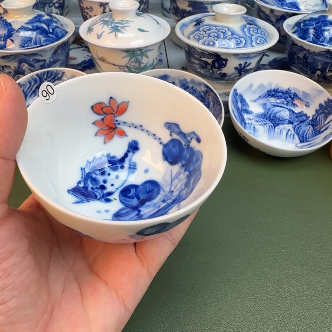 纯手工纯手绘茶具90