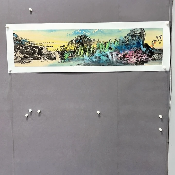 国画亲笔手绘放心去藏