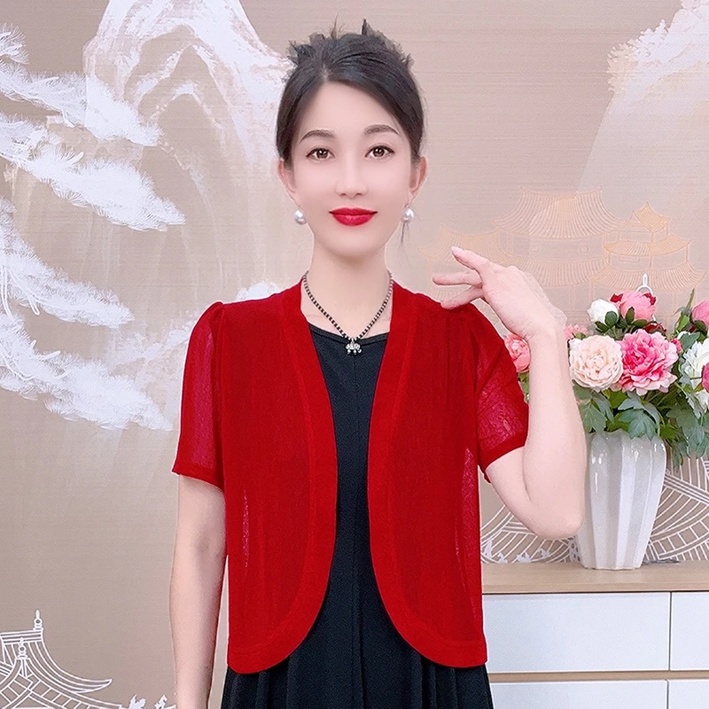 2300款披肩洋气时尚休闲百搭短款女士大码外套