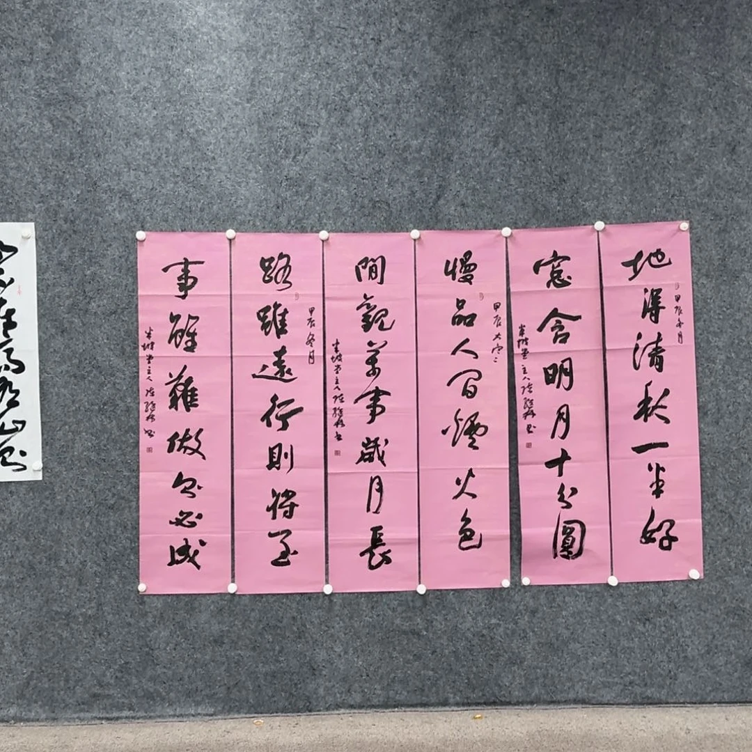 书法晚班cjl老师书法作品