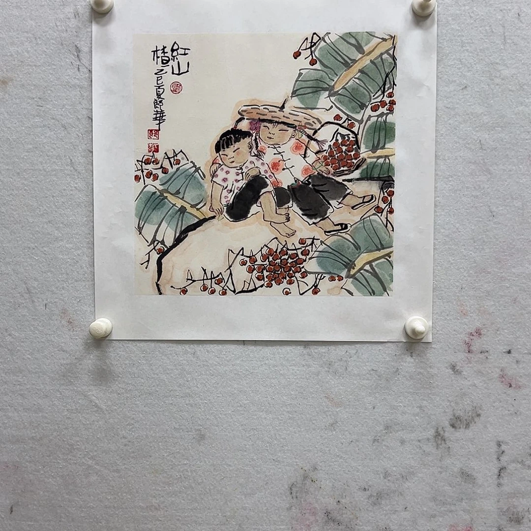 国画朗华老师艺术精品