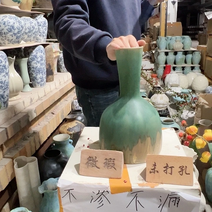 陶摆件景德镇陶瓷花瓶瑕疵专场