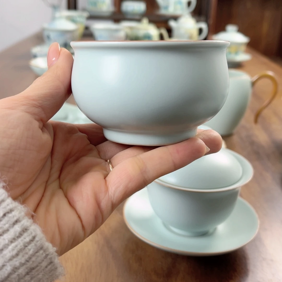 嘘****！仙南汝窑天青微瑕大罗汉