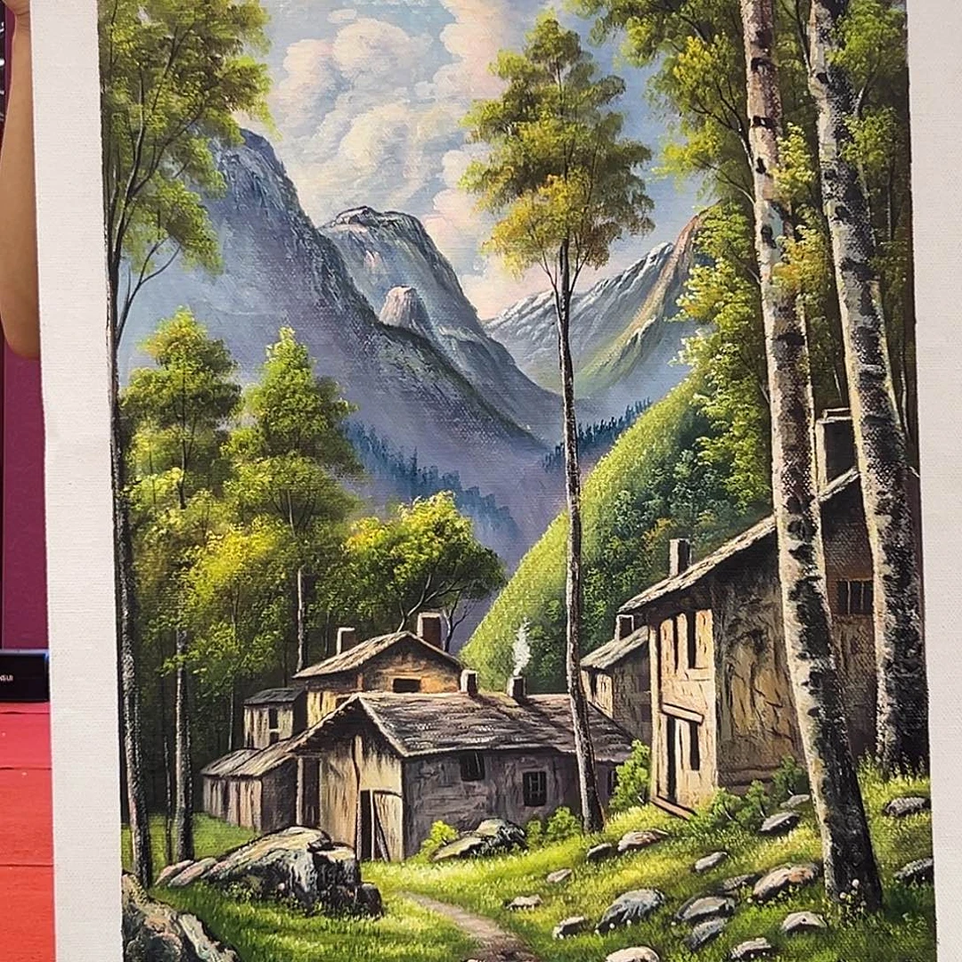 国画二郎展览原作