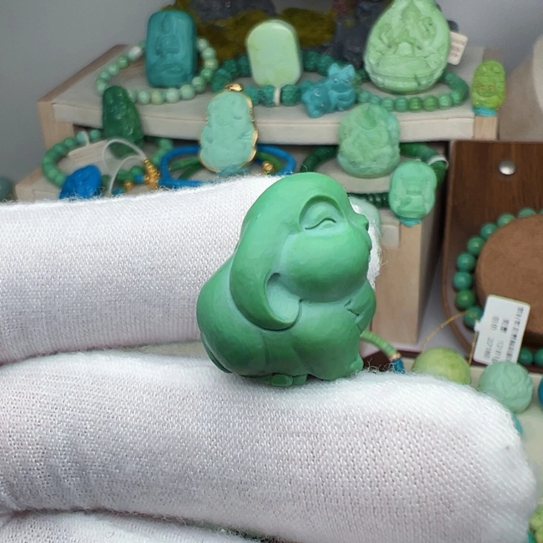 绿松石未镶嵌主播夏