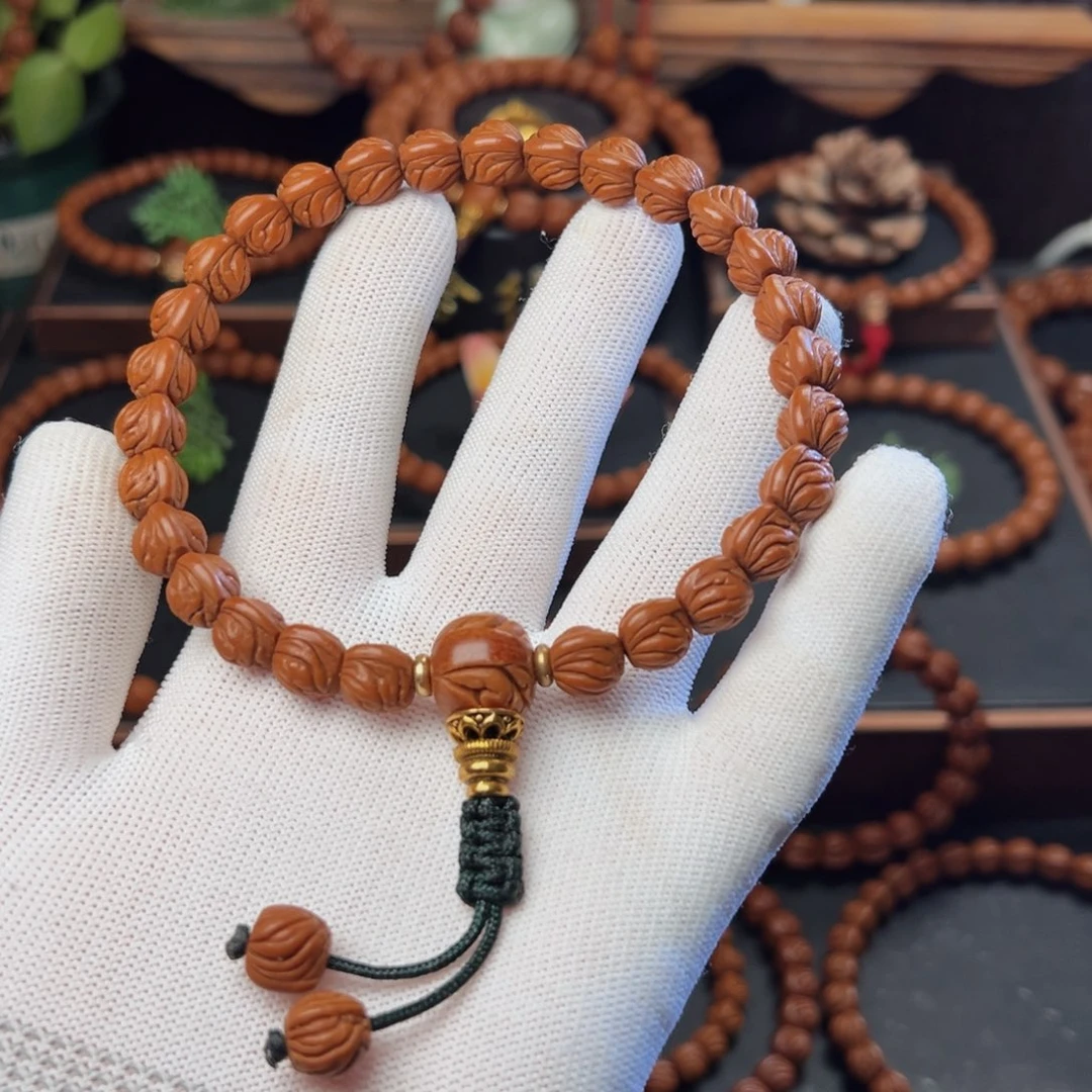 吊坠桃核贺*10野生顶货双脊龙手持