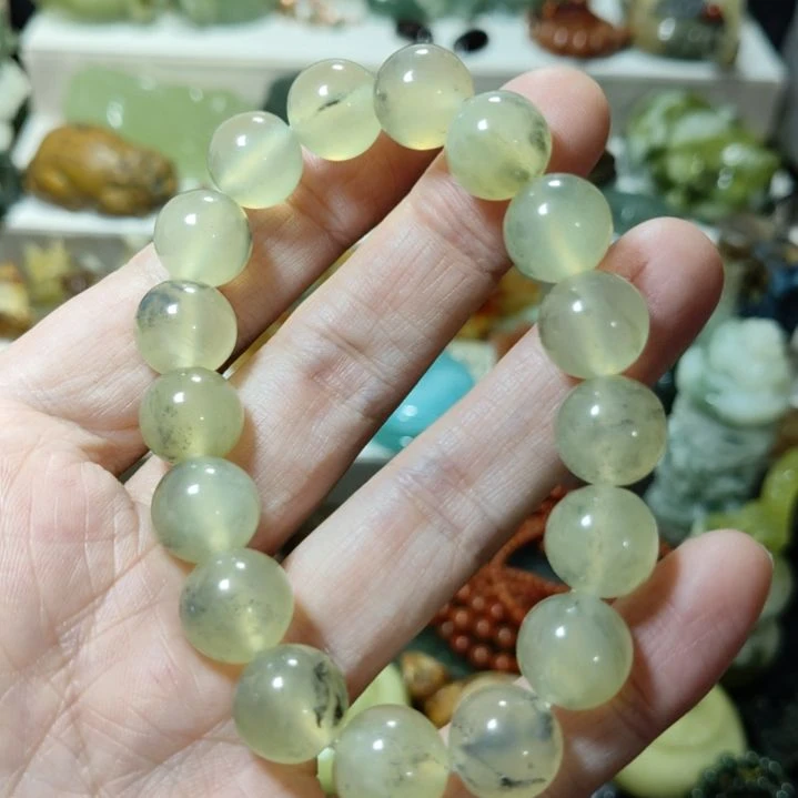 岫玉手串款式未镶嵌