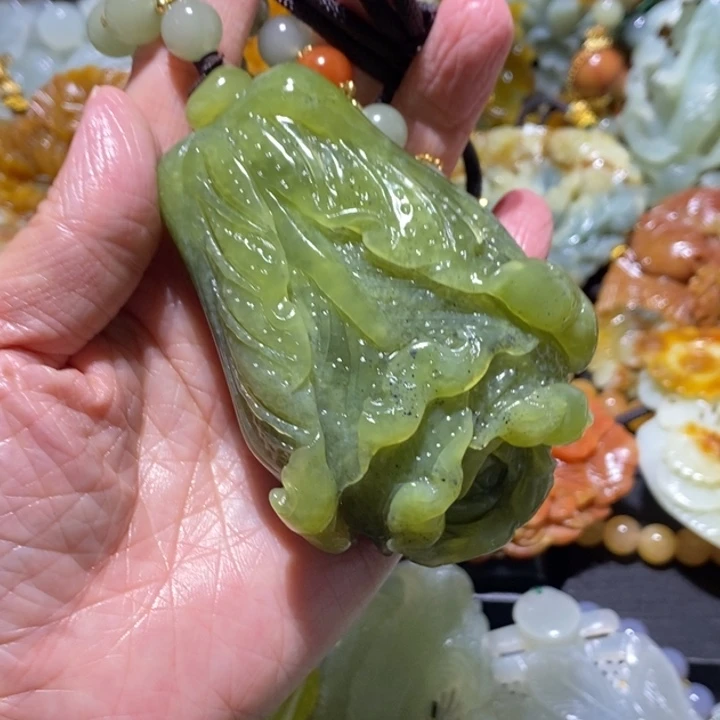 岫玉岫玉吊坠未镶嵌